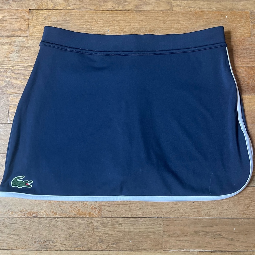 Lacoste navy blue skirt